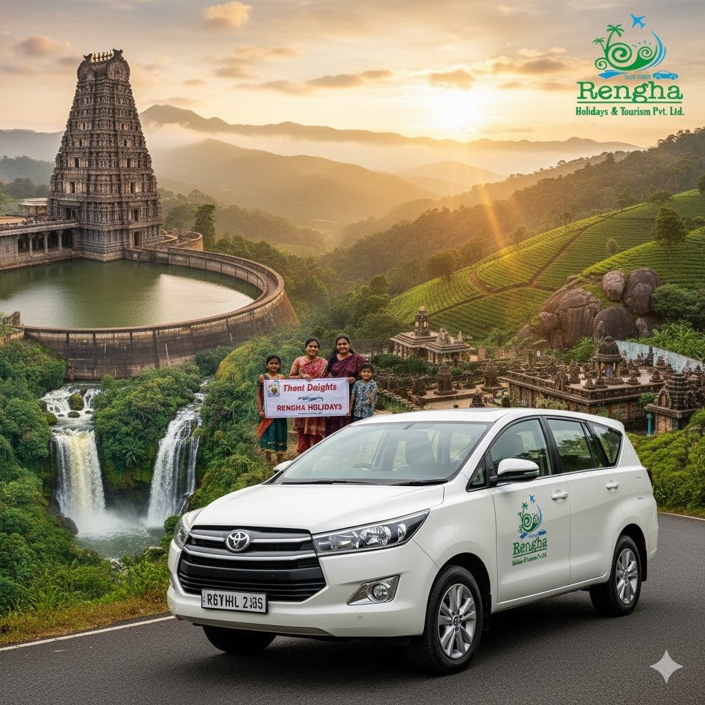 Theni Spiritual & Dam Circuit: A Luxury 1 Night / 2 Days Exclusive Tour Package2-Day Getaway  