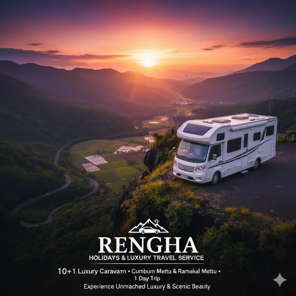 Rengha Holidays: 1-Day Luxury Caravan Scenic Package