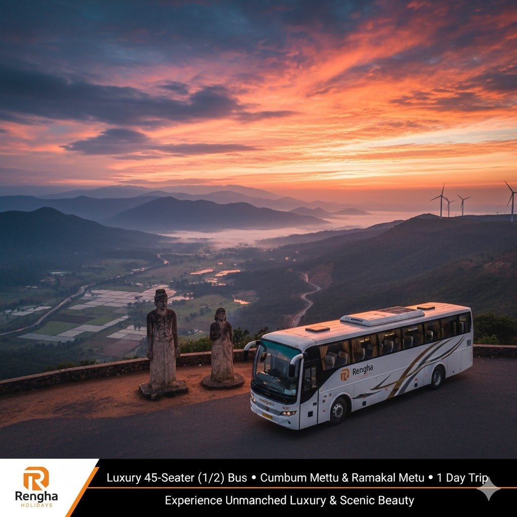 Rengha Holidays: Premium 1-Day Grand Group Tour to Idukki Hills