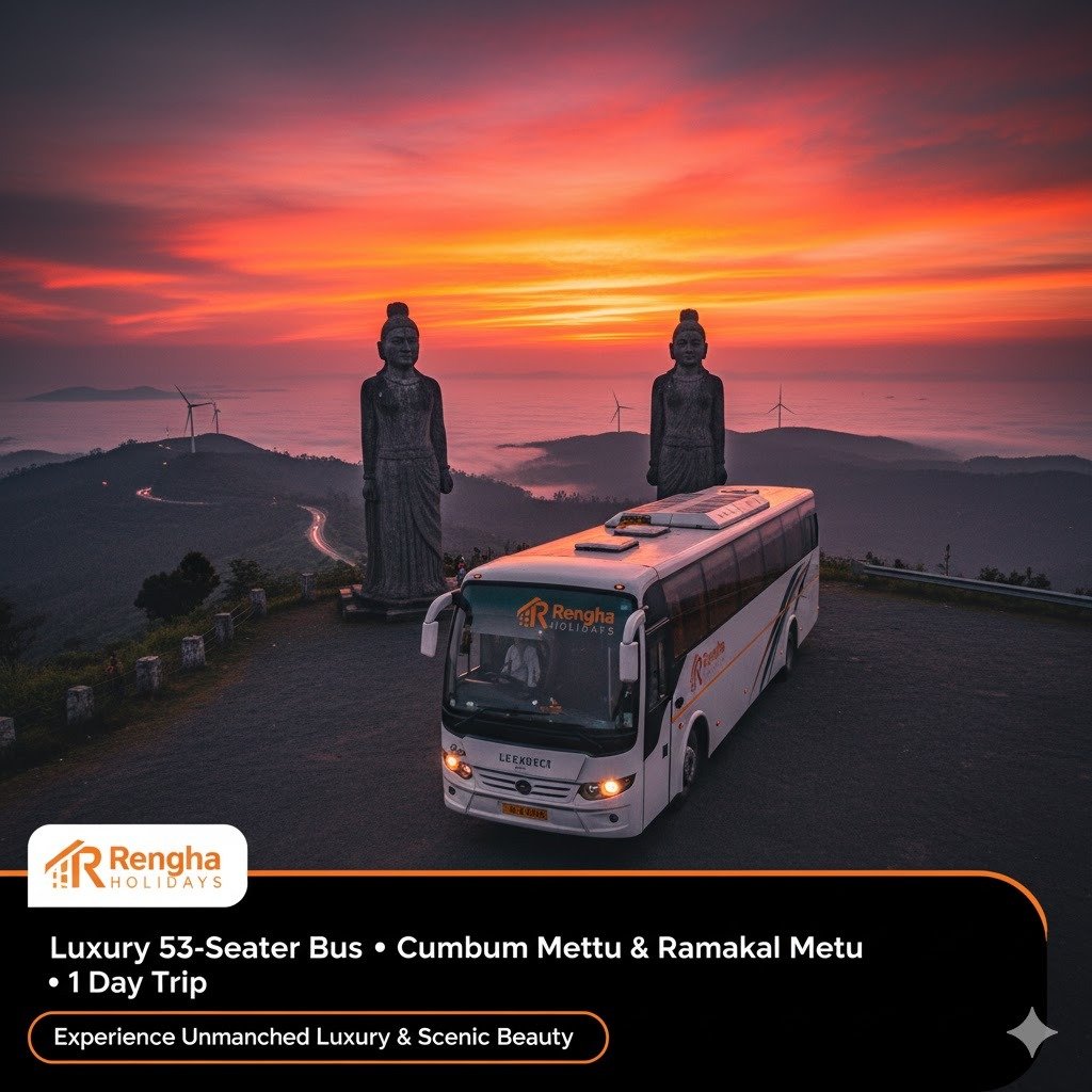 Rengha Holidays: Ultimate Group Luxury Tour to Idukki Hills